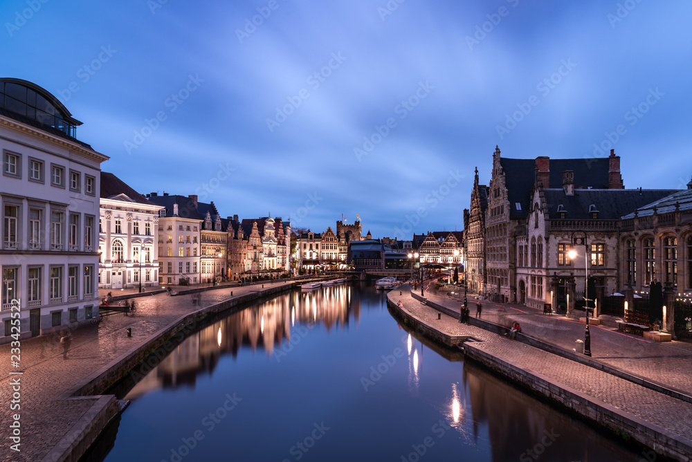 canal in ghent