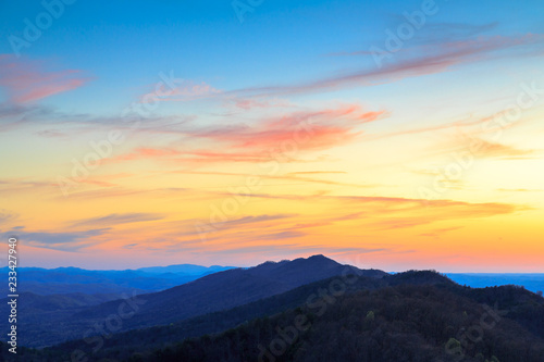Forest Mountain Sunrise © davidmarx