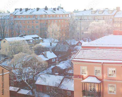 Old houses in Stockholm