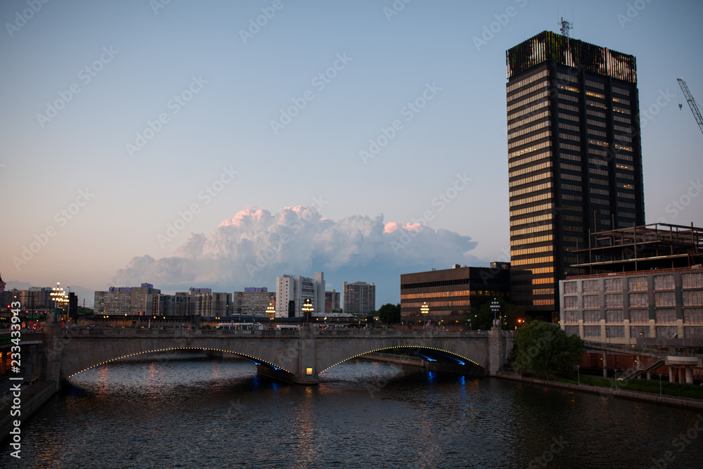Fototapeta premium bridge over river in Philadelphia