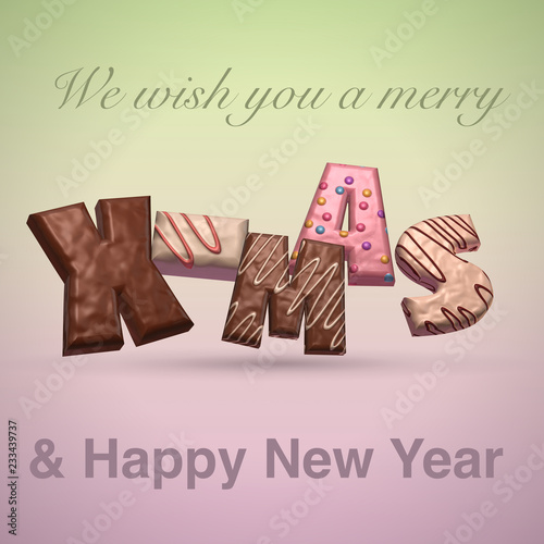 We wish you a merry x-mas & happy new year