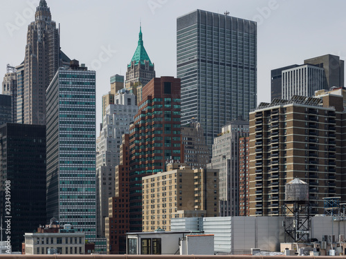 Skyscrapers in New York City, New York State, USA © klevit