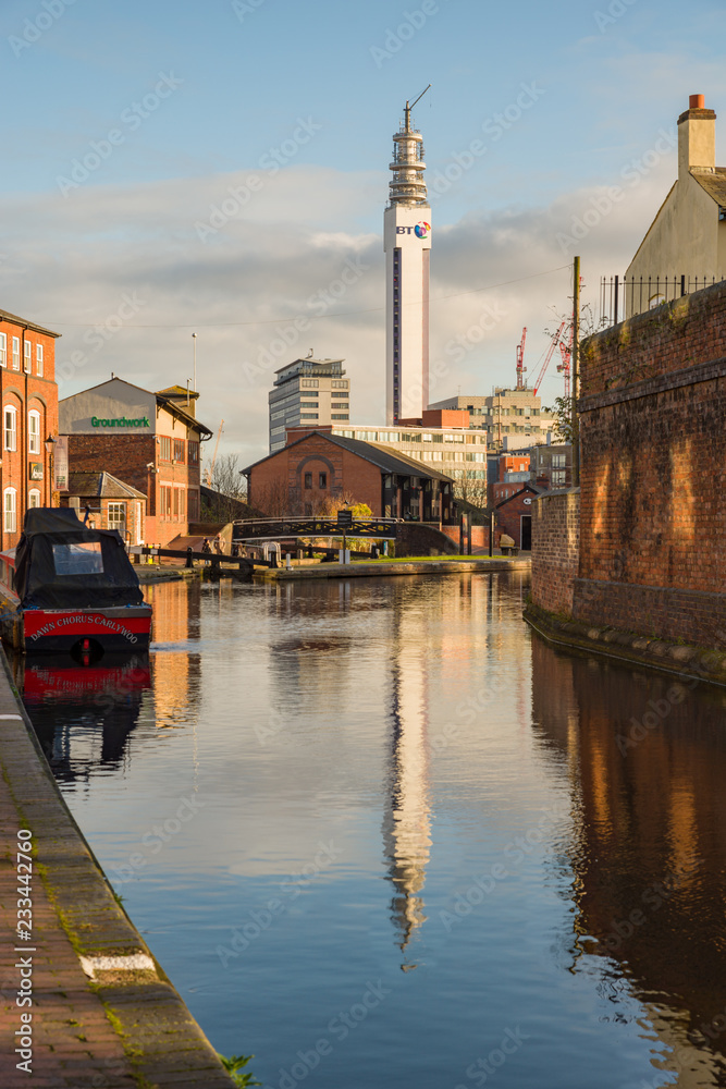 Canal reflection Birmingham