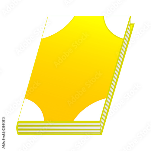 Spell books of lightning element for Your Design, Game, Card. Ancient book with alchemy recipes and mystic spells and enchantments. Isolated GUI design elements. Vector Illustration.