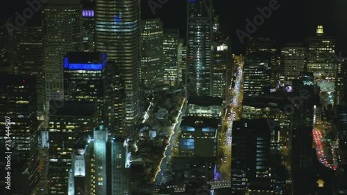 Wallpaper Mural Aerial view office skyscrapers downtown San Francisco USA Torontodigital.ca