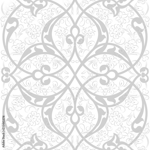 Iznik tile seamless pattern...