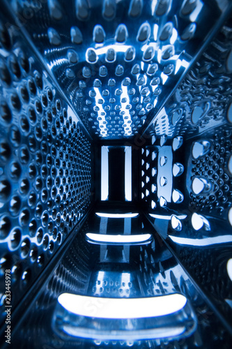 Inside of cheese grater