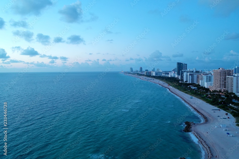 Fototapeta premium skyline aerial