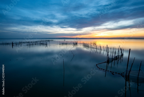 Albufera Lake sunset