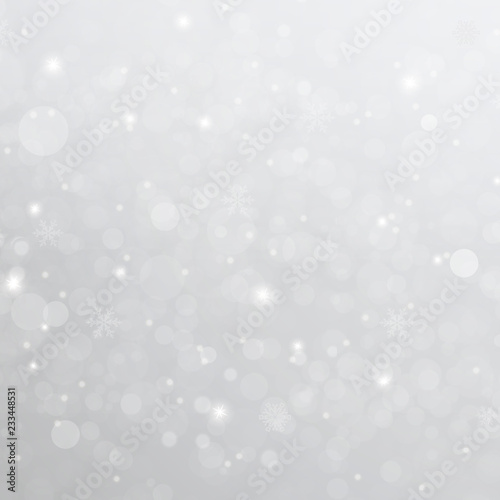 winter christmas background with snow. Vector illustration