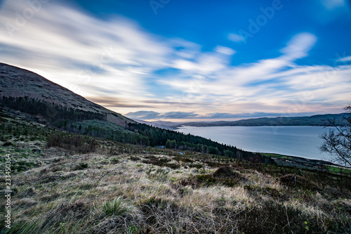 This long exposure photo made in Slieve Foye. Very close to Carlingford Co Louth. Ireland