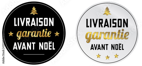 LIVRAISON GARANTIE AVANT NOËL