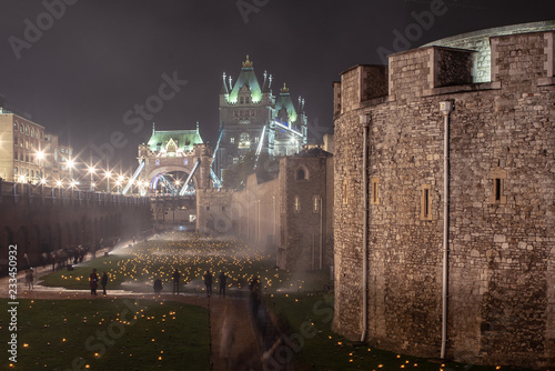 Wallpaper Mural The Tower Of London Remembers - 2018 Torontodigital.ca