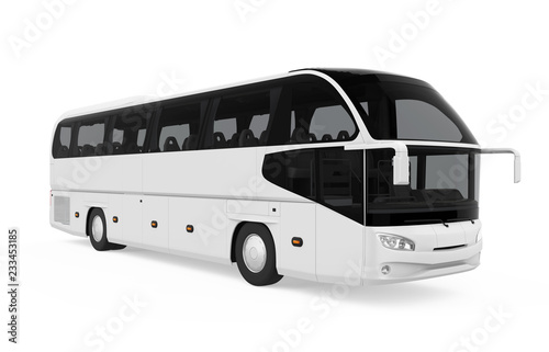 Coach Bus Isolated