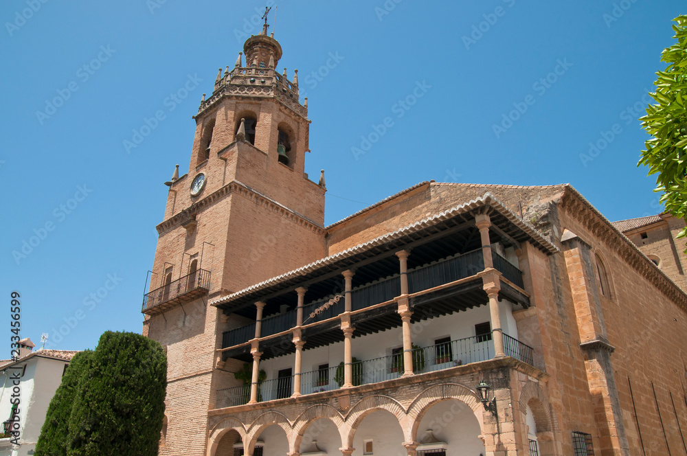 Santa María la Mayor, Ronda, Andalusien, Spanien