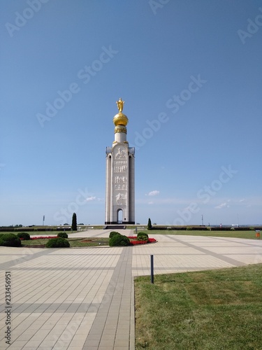 The belfry on the Prokhorovka field photo