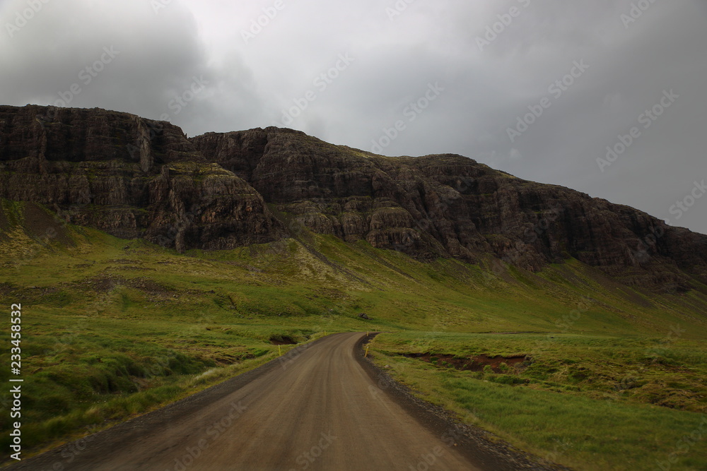 Island Straße Snaefellsness