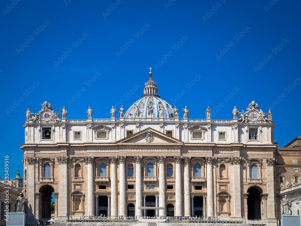 Saint Peter Basilica Dome in Vatican