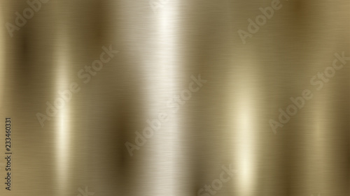 Abstract background with metal texture in golden color
