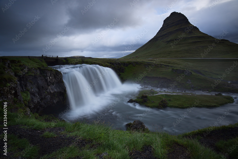 Island Kirkjufellfoss Island Kirkjufellfoss