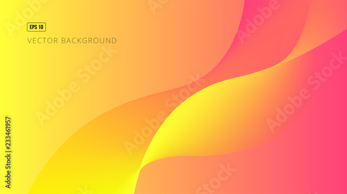 Abstract Vector Background. Wave gradient lines illustration
