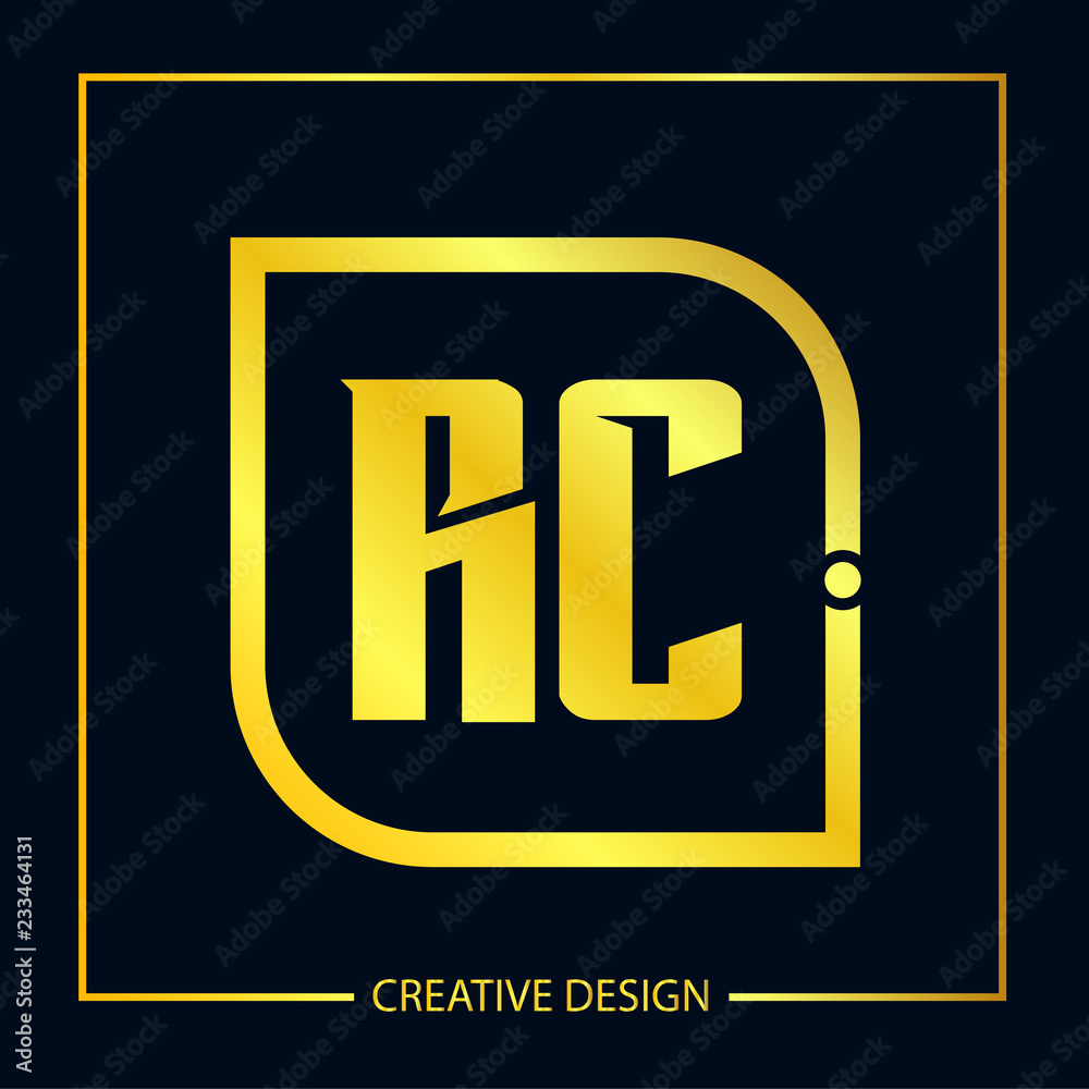 Initial Letter RC Logo Template Design Initial Letter RC Logo Template Design