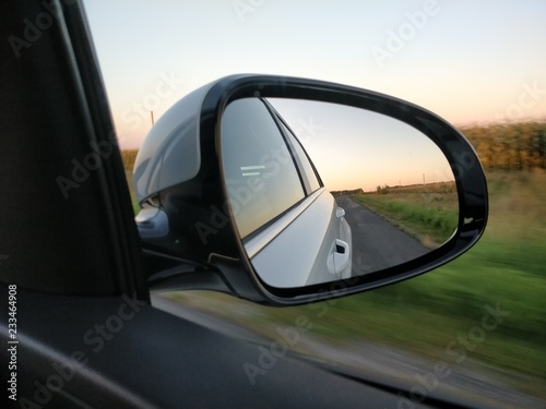 driving in the mirror