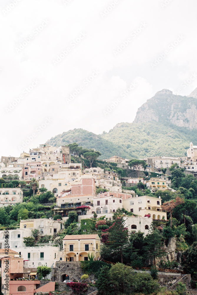 Fototapeta premium Positano, Amalfi Coast, Italy landscape