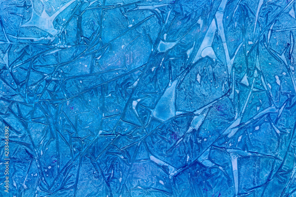 Obraz premium Colorful abstract watercolor paper textures on white background. Chaotic abstract organic design.