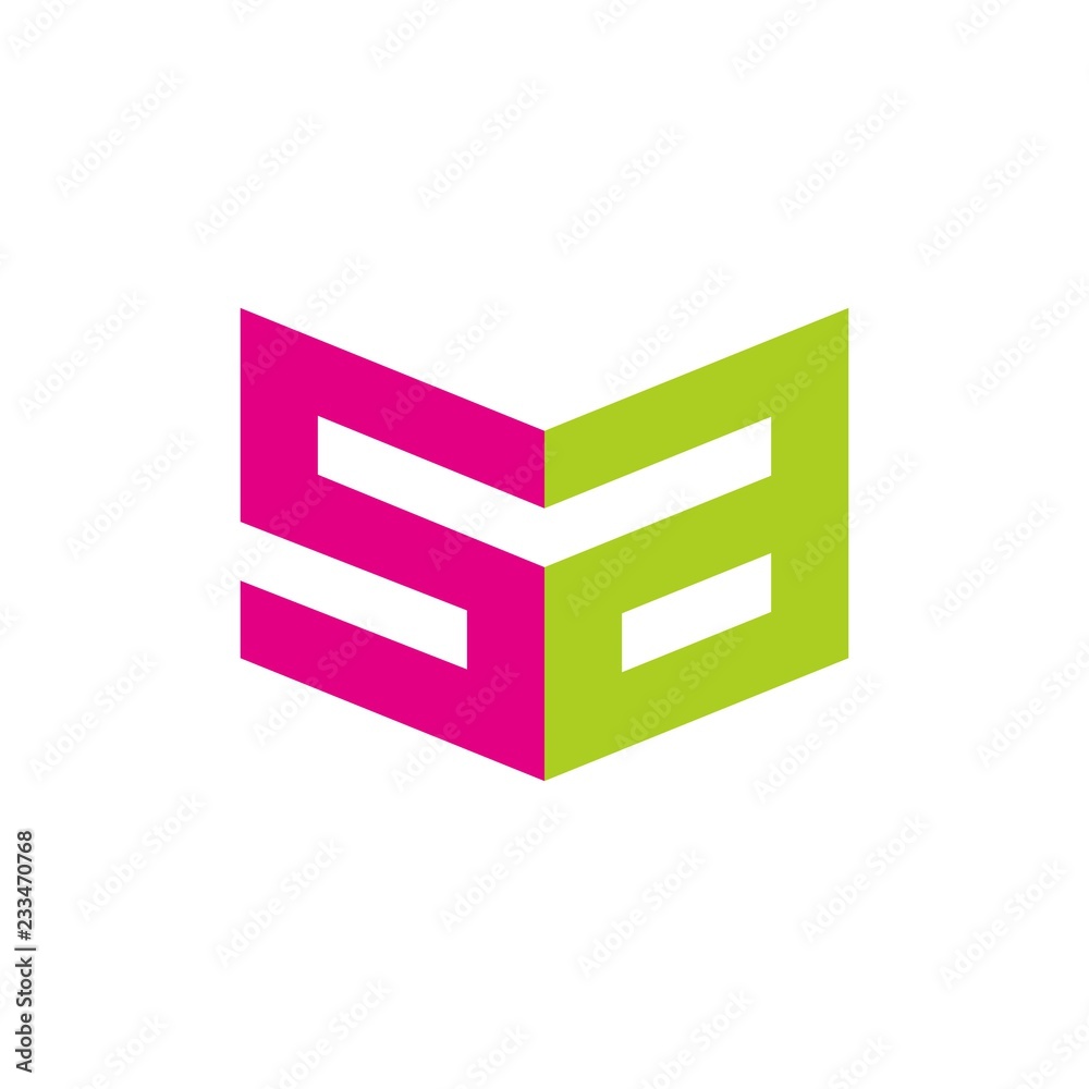S A Initial Letter Logo Vector S A Initial Letter Logo Vector