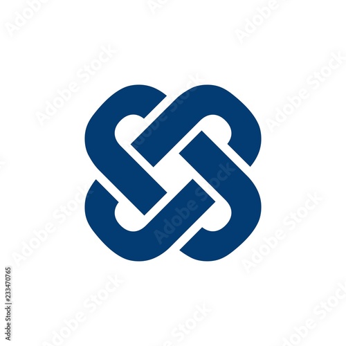 J Cross Initial Letter Logo Vector