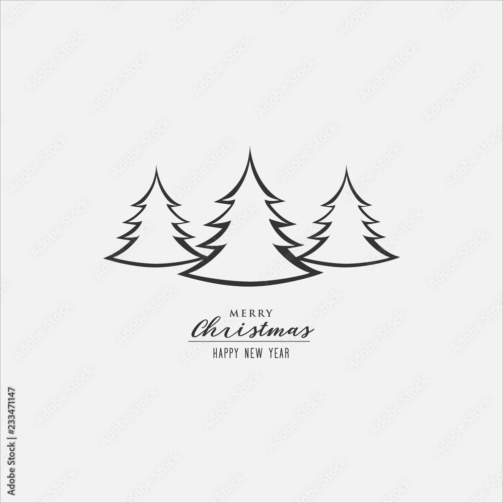 vecor Merry Christmas icon design Vector image vecor Merry Christmas icon design Vector image