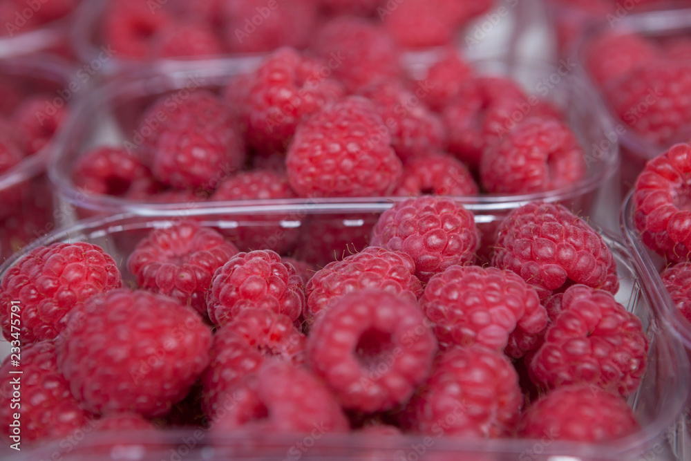 Fresh juicy raspberry on the market Fresh juicy raspberry on the market