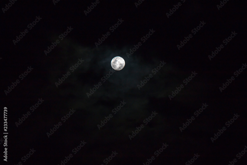 Closeup of full moon, taken on September 29, 2015 Closeup of full moon, taken on September 29, 2015