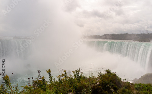 Niagara Falls  Horseshoe falls with mist