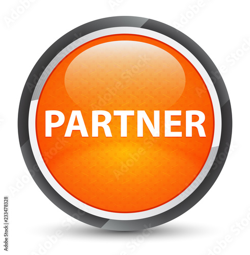 Partner galaxy orange round button