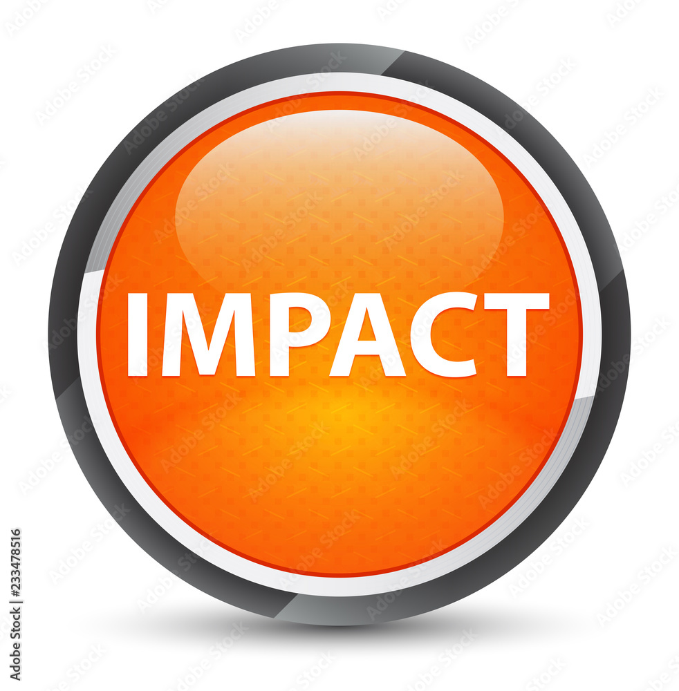 Impact galaxy orange round button Impact galaxy orange round button