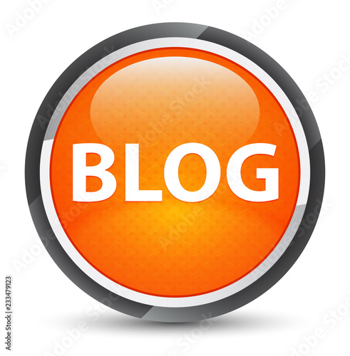 Blog galaxy orange round button