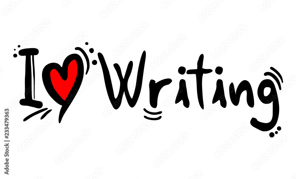 Love writing message Love writing message