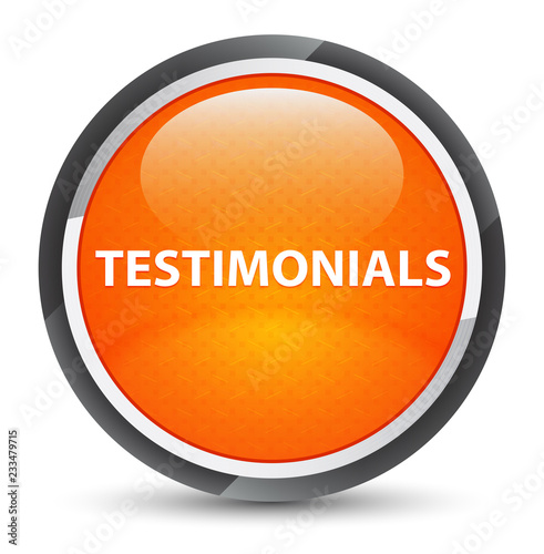 Testimonials galaxy orange round button