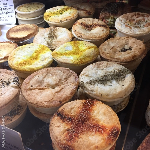 Close up of Pies
