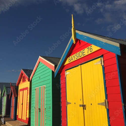 Houses at Brighton Beach