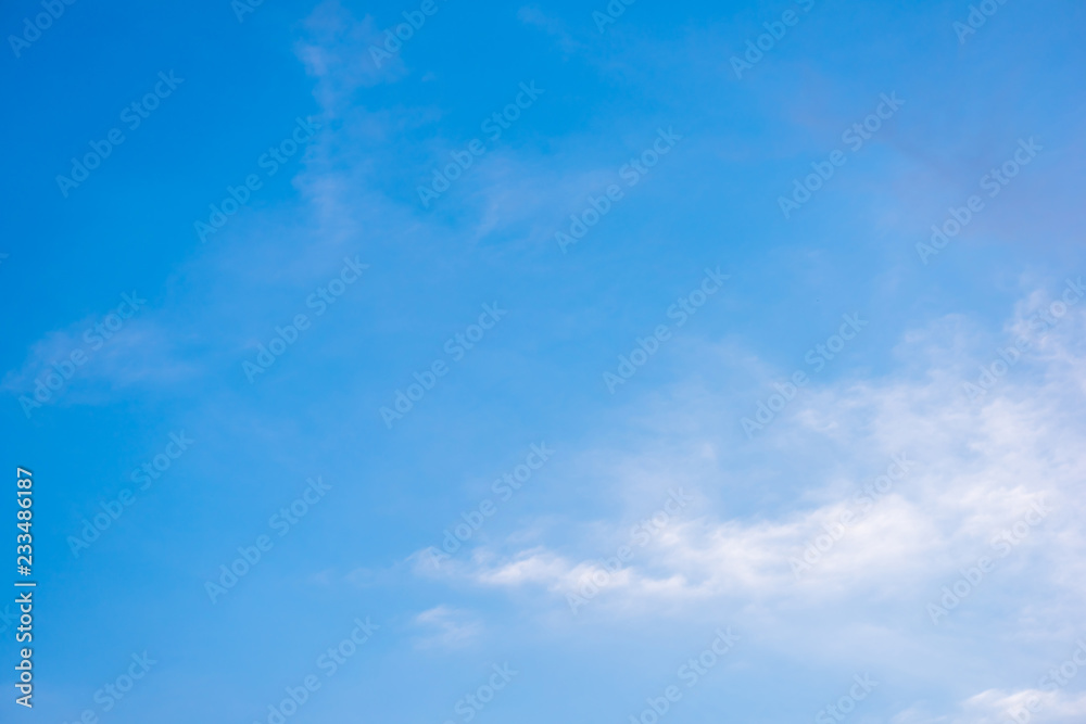 Beautiful blue sky with cloud formation background Beautiful blue sky with cloud formation background