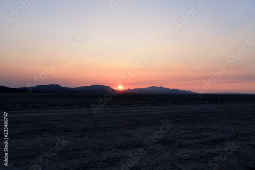 Amanecer en Laguna Salada  Mexicali  B.C. Mexico