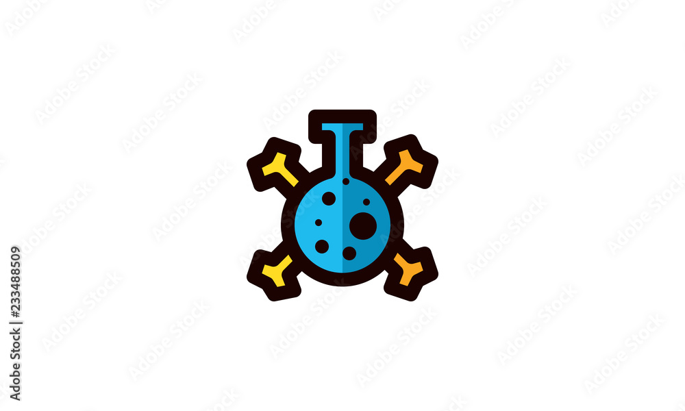 Obraz premium Halloween Celebration Icon Template