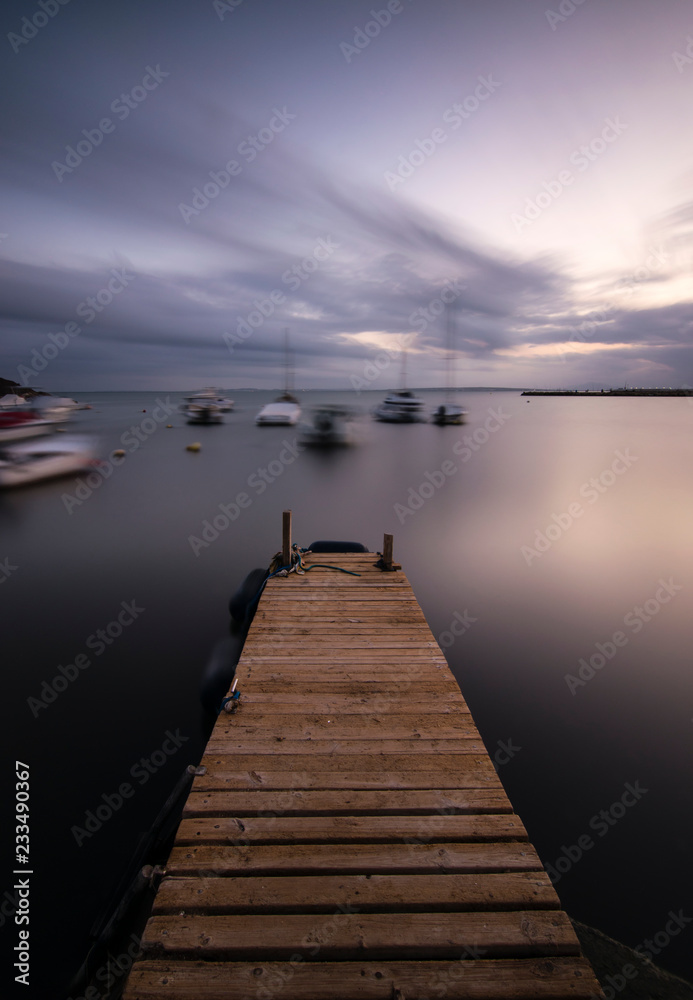 Fototapeta premium Port w Santa Pola