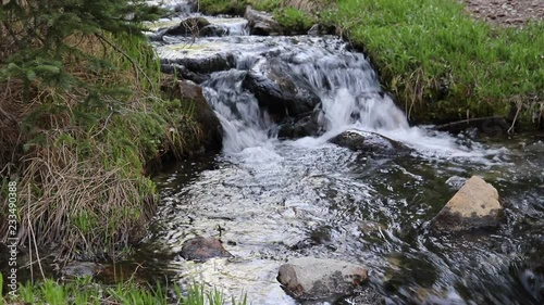Untitled ProjectSlow pan of mountain stream