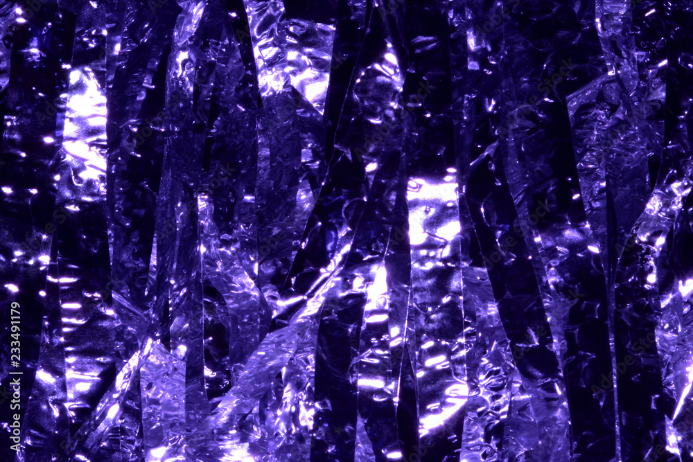 Plastic sheet metal shiny.When light hits, it will reflect. Put