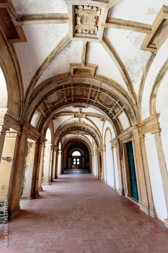 The ambulatory cloister of the Main Cloister  in Covent of Christ
