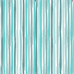 Deken met foto Vormen patronen Vertical Seamless striped pattern. Hand painted background with ink brush stroke.  © Maria Cherevan